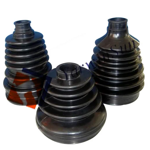 car part  rubber cylinder rod accordion bellow