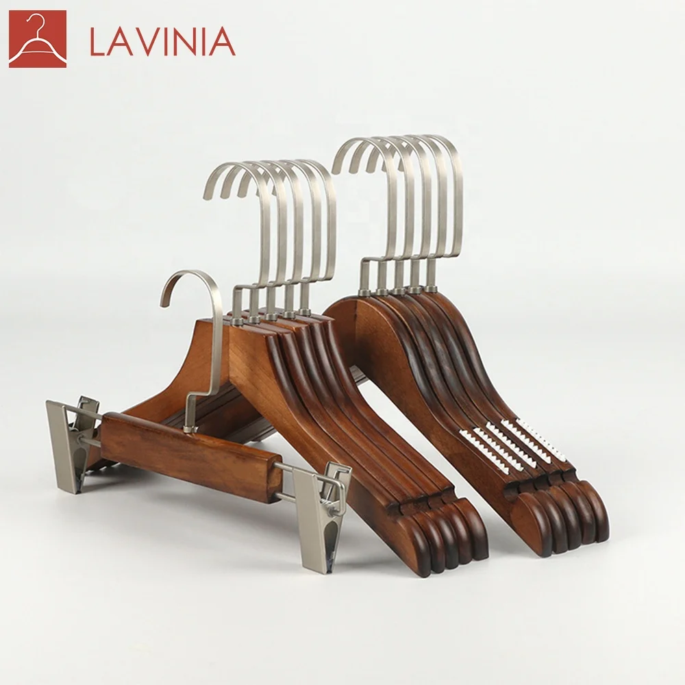 wholesale children garment child clothes kids wooden baby hanger