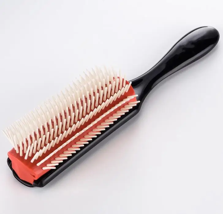 High Quality Fashionable Denman Brush Detangling Massage Plastic Vent