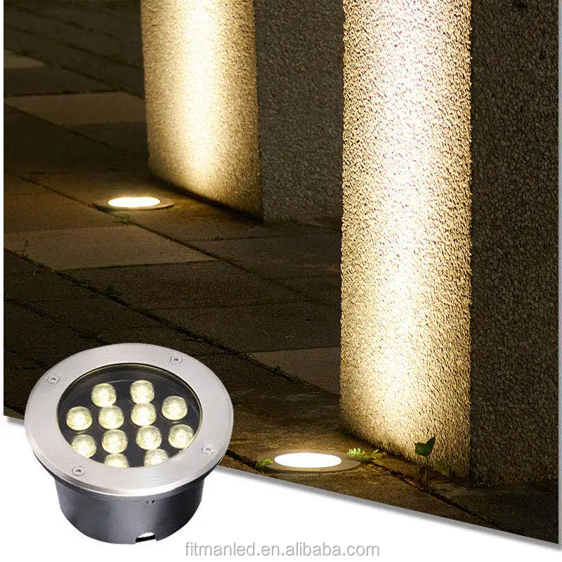 Waterproof Inground Uplight Landscape Light - IP67 LED