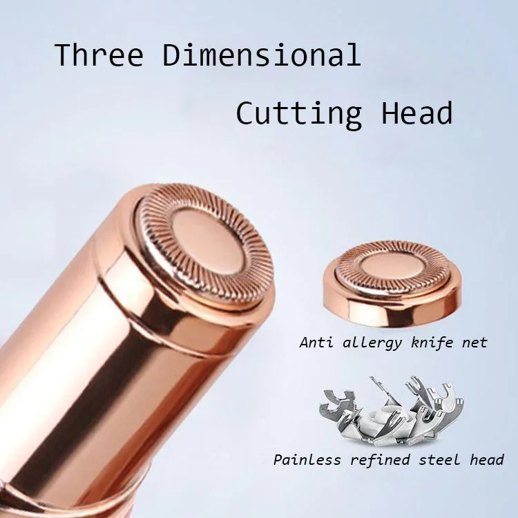 Women Electric Eyebrow Shaver Low Noise Painless Brows Epilator Eyebrow Hair Remover