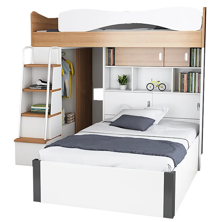 Customize Triple Bunk Beds Double Decker Bed With Slide - Buy Double ...