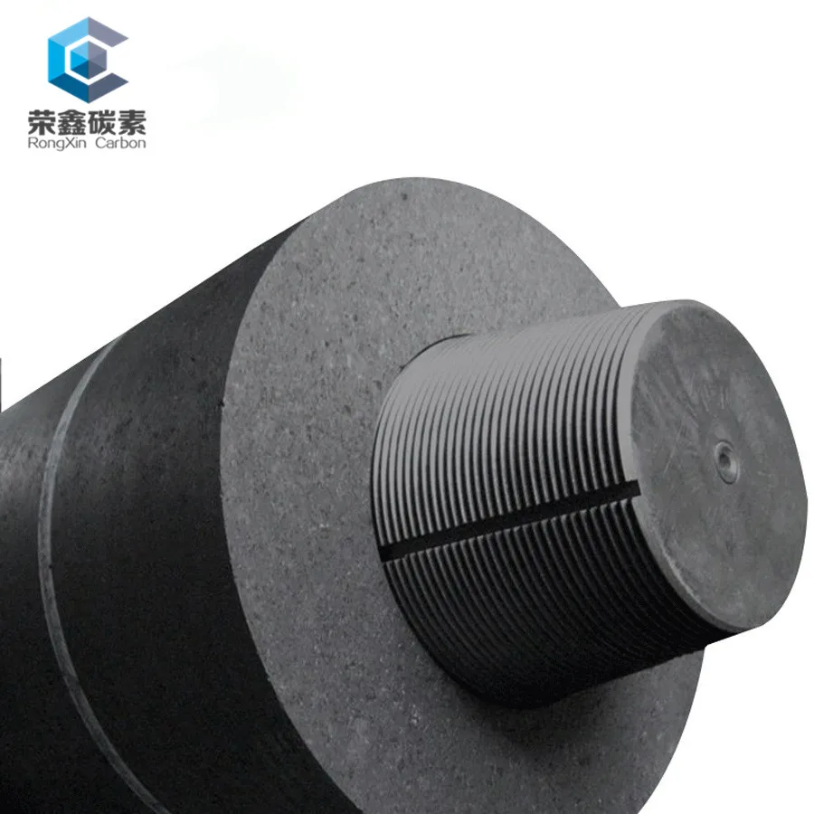 Factory Machine uhp Graphite Electrode 300mm High Grade Graphite Electrodes with Nipples