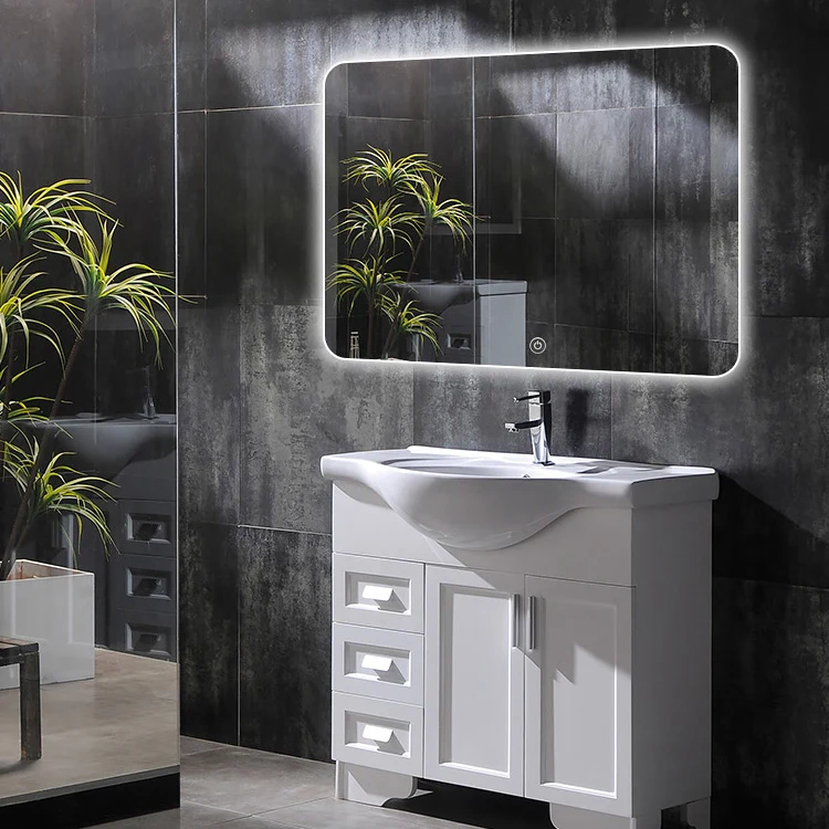 Combination Bathroom Mirror Hinges Basin Bath Led Vanity Mirrors