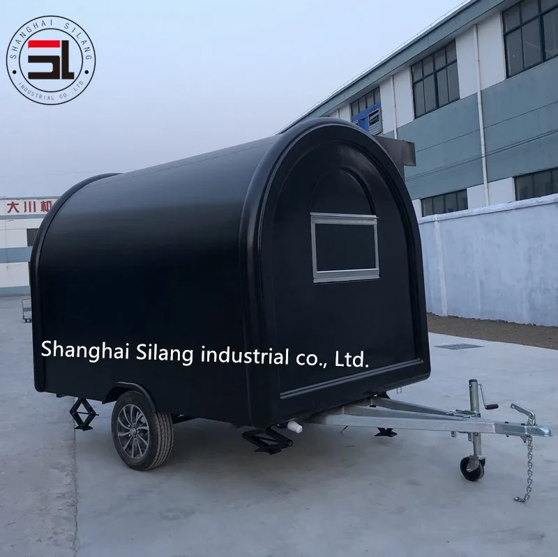 Outdoor Concession Food Trailer, Mobile Fast Food truck manufacture