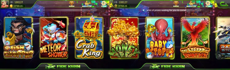 Hot Sale Popular Usa Mobile Online Fish Game Fire Kirin App Online 