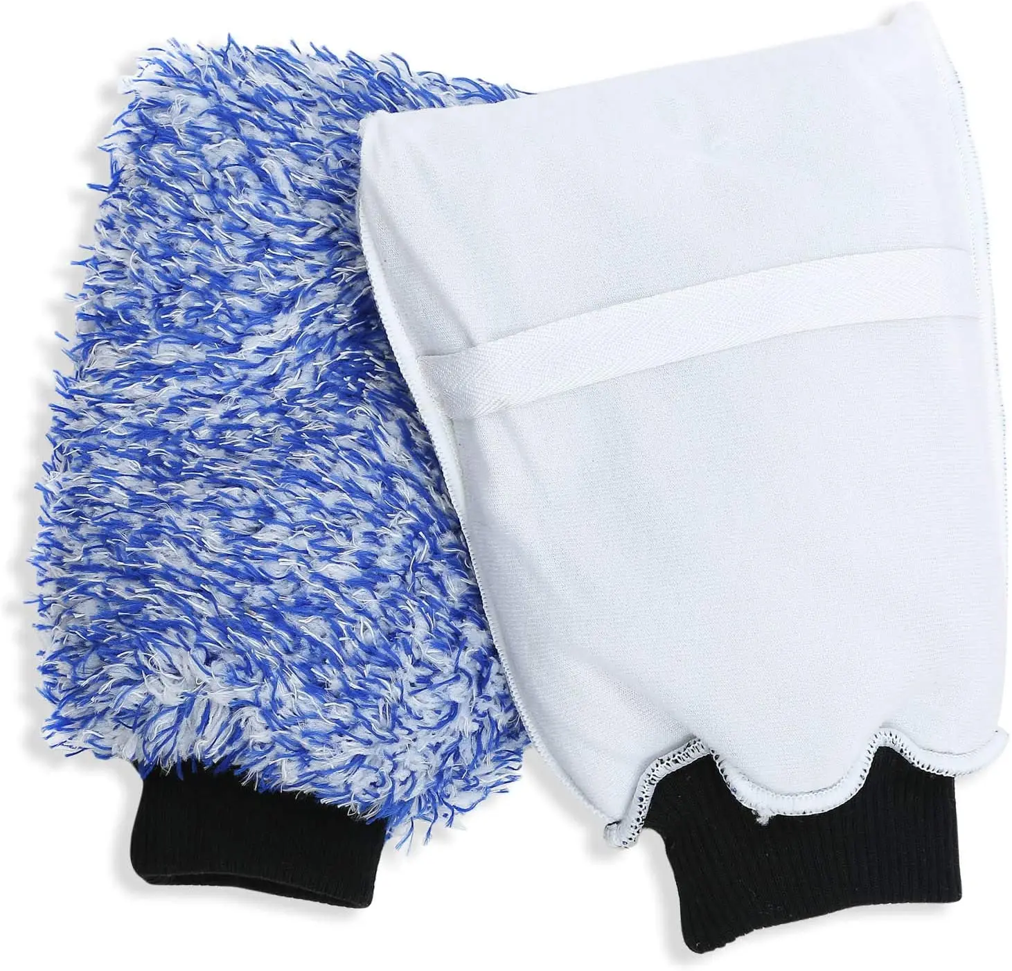 velvet car washing mitt