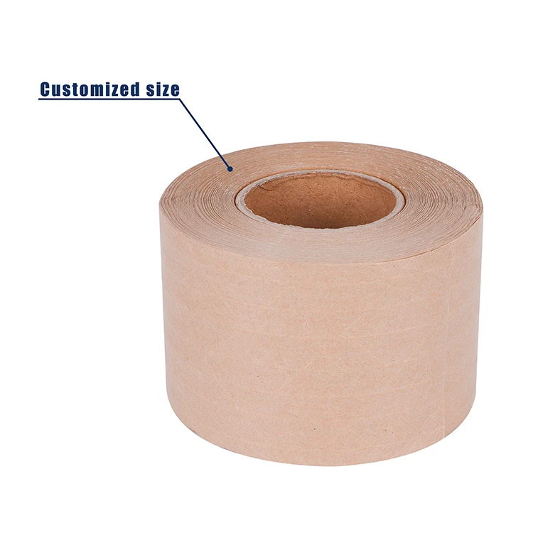 Hot Sale Reinforced Wet Water Kraft Paper Tape Buy Kraft Paper Tape