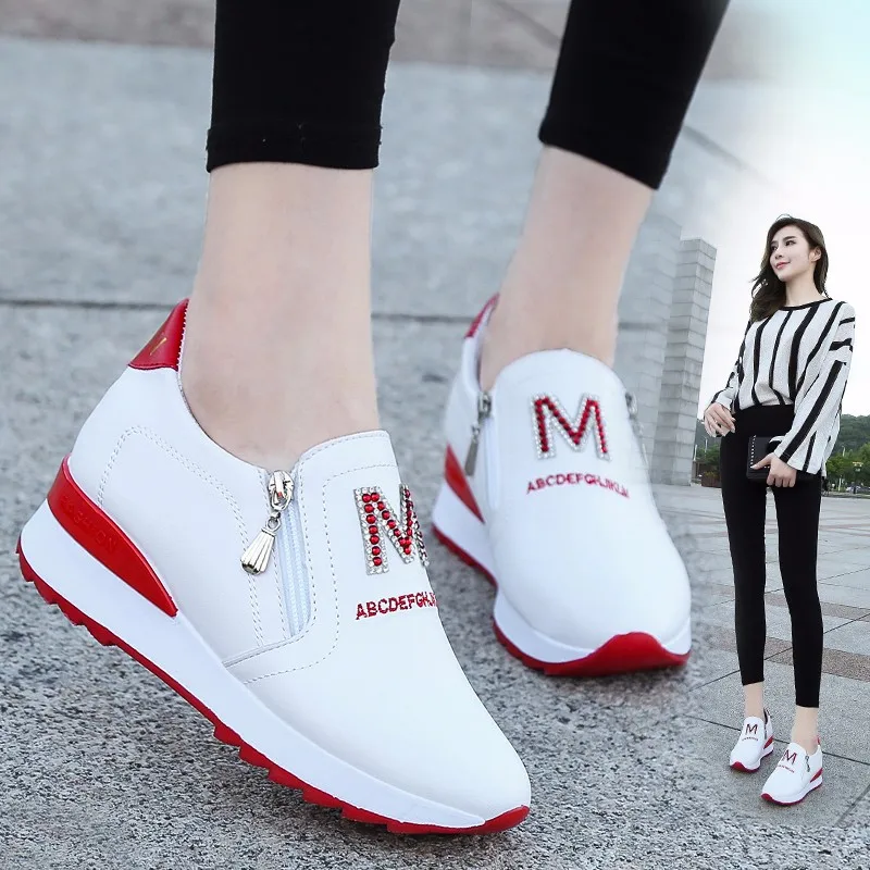 
White Casual Shoes Women Wholesale 2020 NEW Arrival 