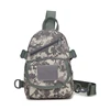 Nylon Outdoor Camping Single Shoulder Bag Girls Shoulder Bag Climbing Mens Army Camo Tactical Chest Pack
