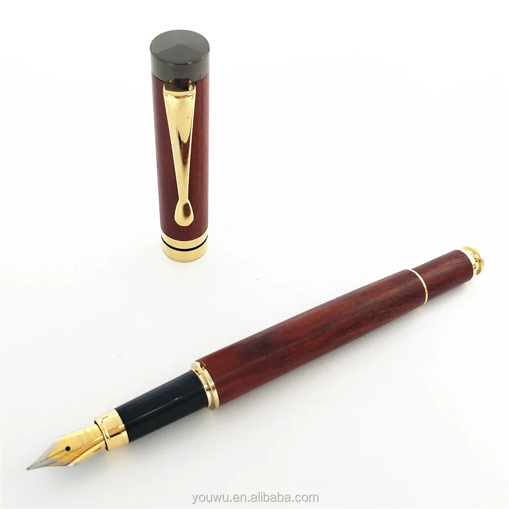 Grade A Luxury Business Office School Gifts Rose Red Wood Wooden Pen Grade A Luxury Business Office School Gifts Rose Red Wood Wooden Pen