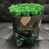 Custom Love Candy Mirror Living Flower Letter Boxes With Handle For Preserved Flowers