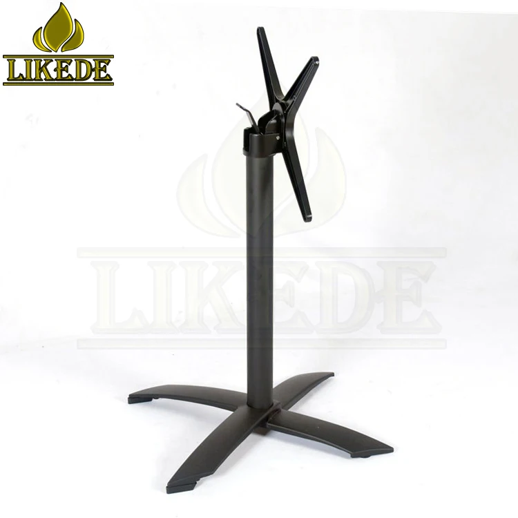 Adjustable Aluminum Folding Table Metal Coffee Dining Table for Restaurants