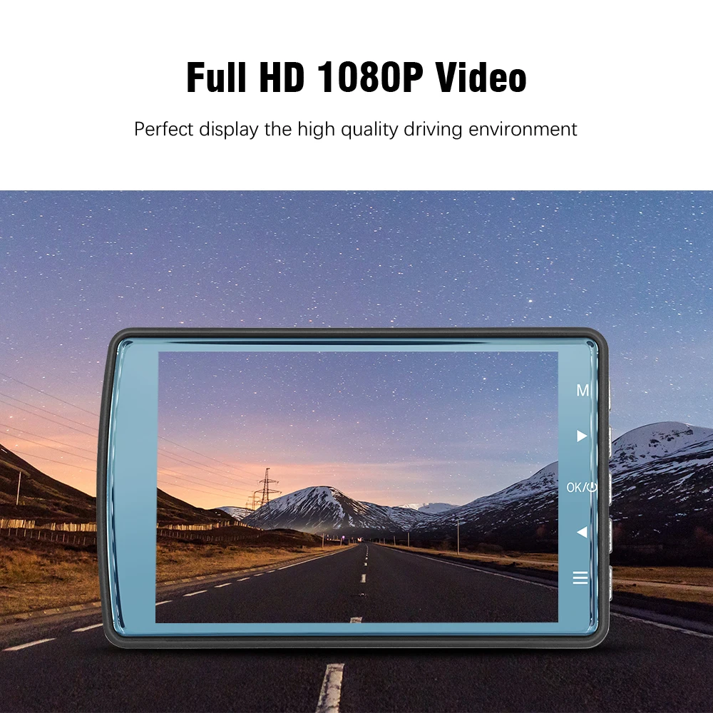 Car Dvr 3.6 Inch Drive Recorder 1080p Full Hd Vehicle Blackbox Dvr User ...