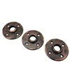 hardware home decoration accessories sewer pipe cap 1/2" 3/4" and 1"pipe fitting floor flange decorate furniture flange