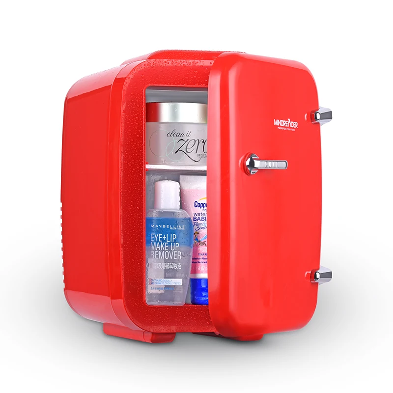 
Custom portable hot cold 4 litres small table mini fridge for hotel 