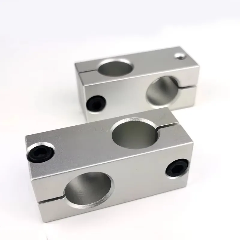 product cross optical axis fixing bracket connector rail locking block vertical horizontal clamp aluminum alloy 3d printer decoration-12