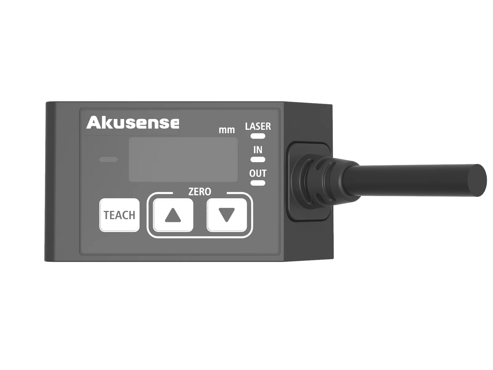 Mini Digital Display Triangulation Measuring Akusense Laser Diffuse