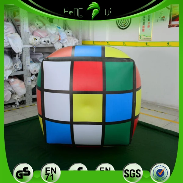 Rubik's cube helium hot sale balloon