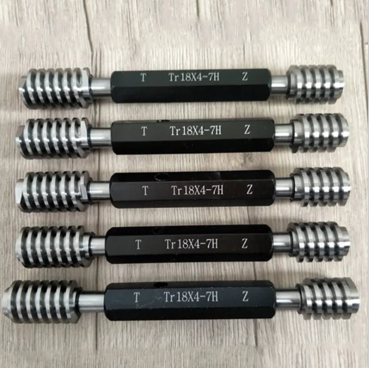 The Metric Screw Plug Gages Go And No Go 4h 5h 6h 7h 8h Thread Plug