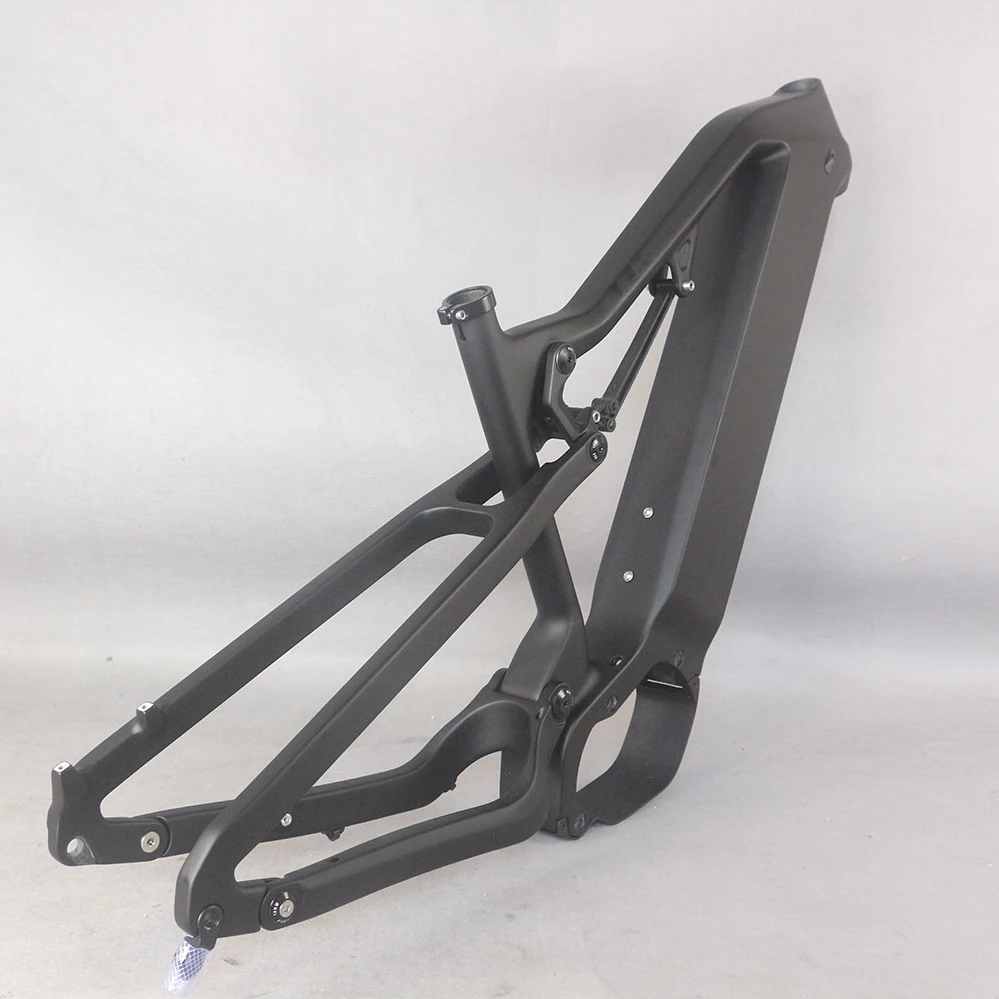 2021 New Suspension Ebike Mtb Carbon Fiber Frame Bicycle 27.5/29er E