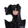 Fashion Stud Earring Metal Round Earring Sting Charm Hoop Earring Jewelry Making