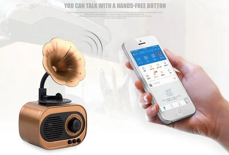 best selling product AS70 wholesale portable creative smart retro mini blutooth parlantes speaker wireless - ANKUX.COM