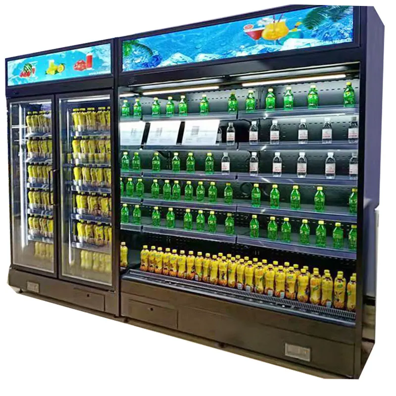 Vegetable Refrigerator For Fruit And Vegetables / Commercial