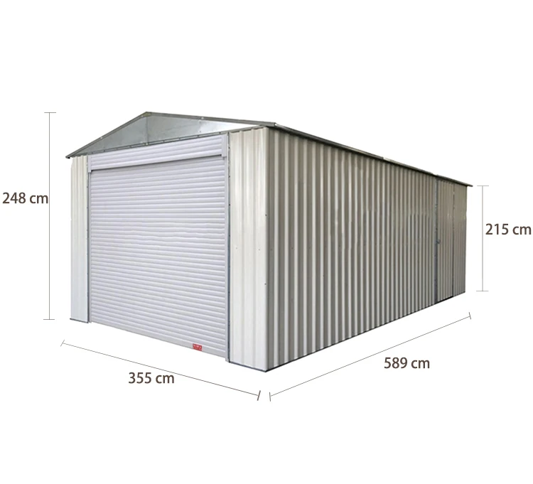 h 11 x 19 ft large size steel garage for car parking - buy