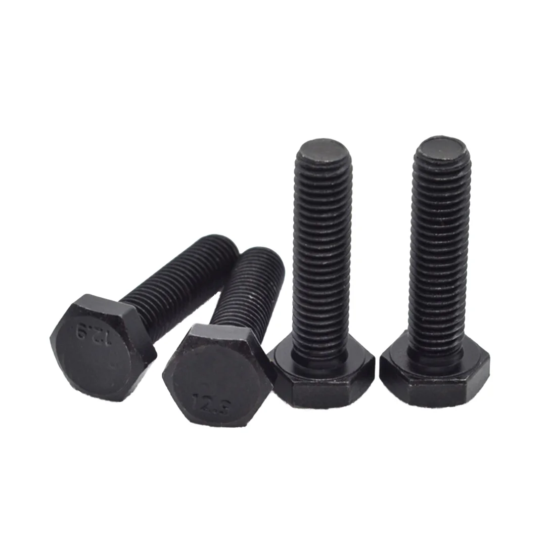 
Wholesale price black oxide eye bolts coated and nuts for construction engineering hexagon bolt 