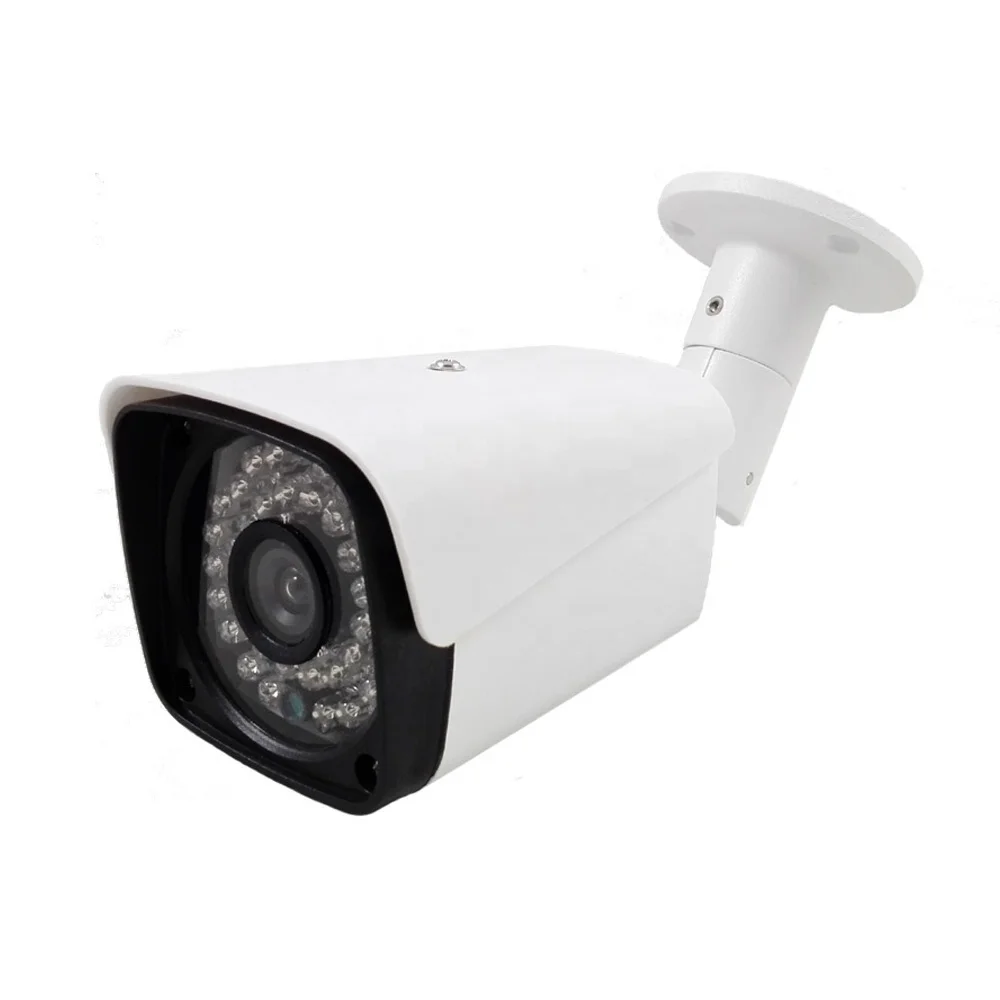 Metal Bullet Cctv Camera Full Hd Ahd 1080p 36pcs Leds Night Vision Up