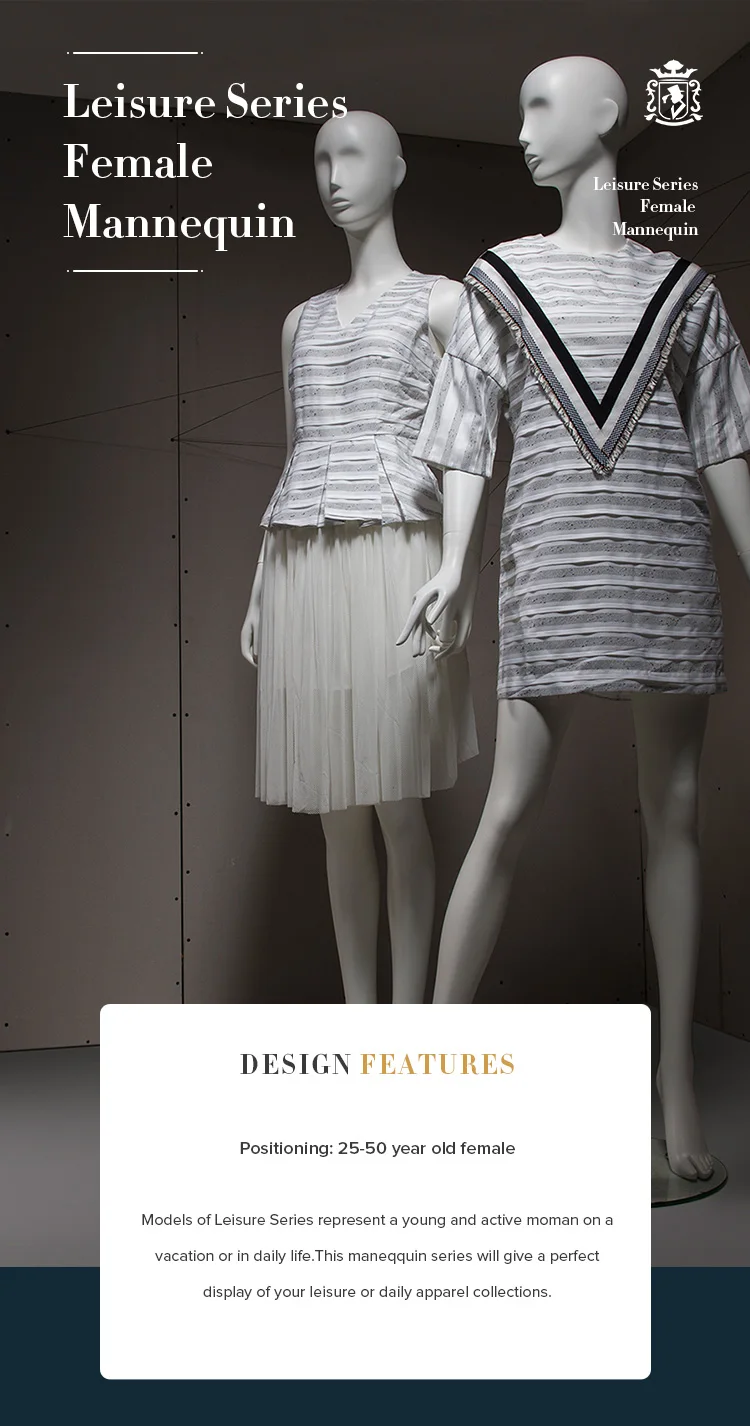 Fashion Garment Store High-end Full Body Fiberglass Leisure Dressmake ...