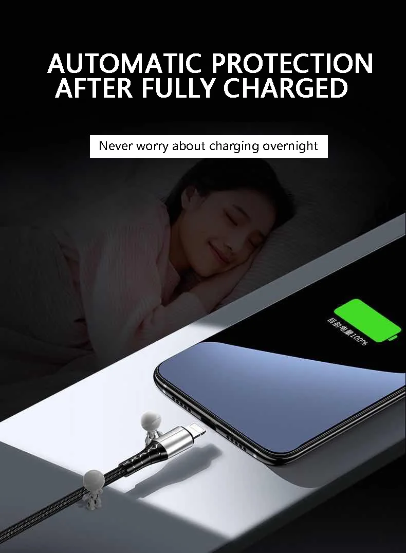 Hot selling zinc alloy nylon braided fast charging cable nylon data cable for Android Phone - ANKUX.COM