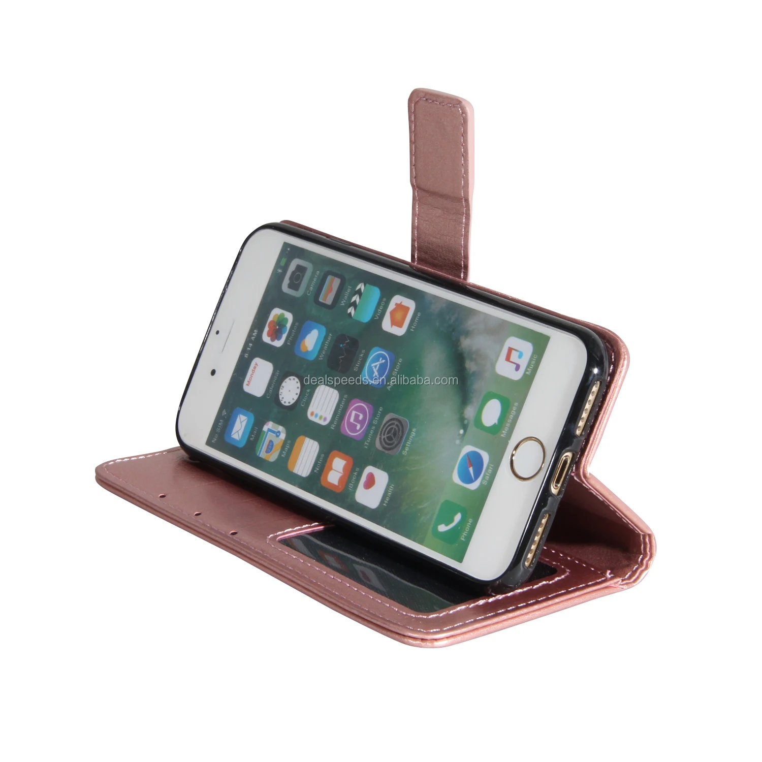 Stock Clearance Big Sale Upgraded Quality Crazy Horse Wallet Cover Leather Case for Huawei P10 Honor/for Galaxy/for iPhone 6/7/8