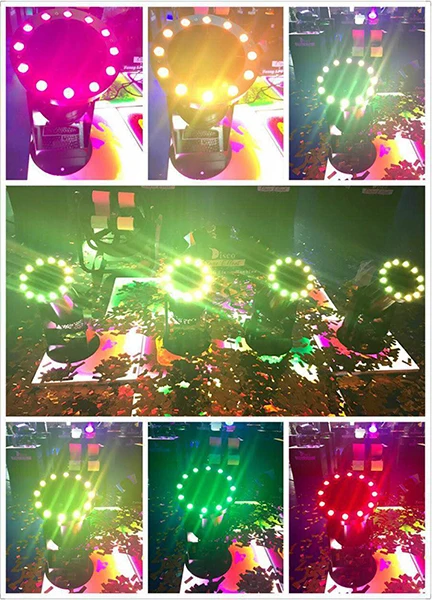 Professional DMX Stage Effect DJ Confetti Cannon Electric LED Confetti Blower Machine