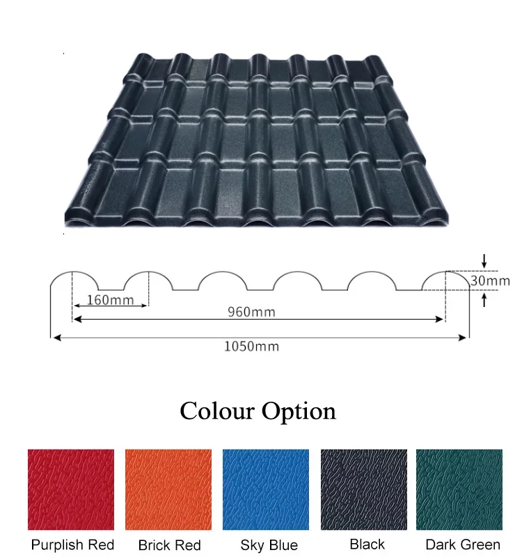 Fiberglass Roof Tile Wholesale,Hot Sale Fiberglass Spanish Roofing