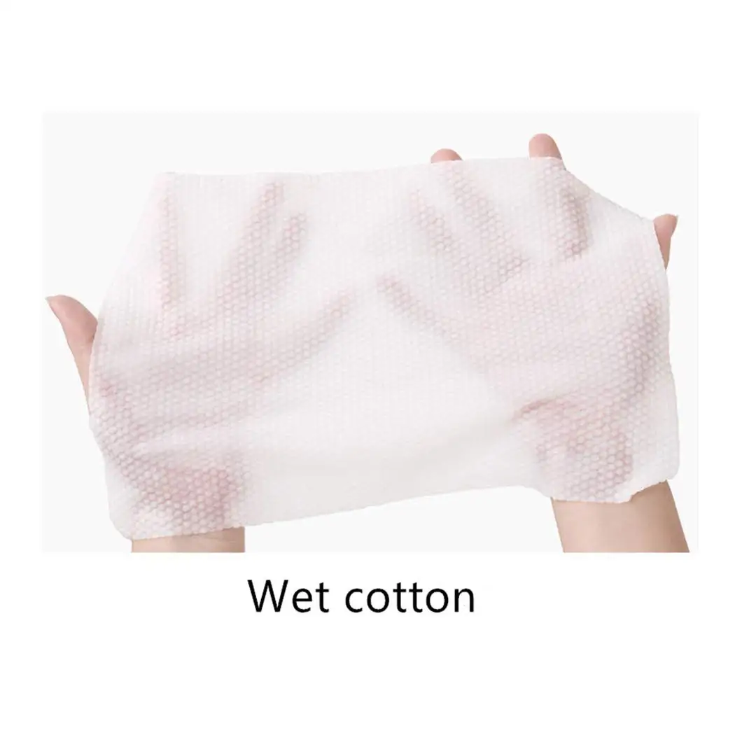 100 Luxury Facial Cotton Tissue Soft Towel Nonwoven Fabric Disposable