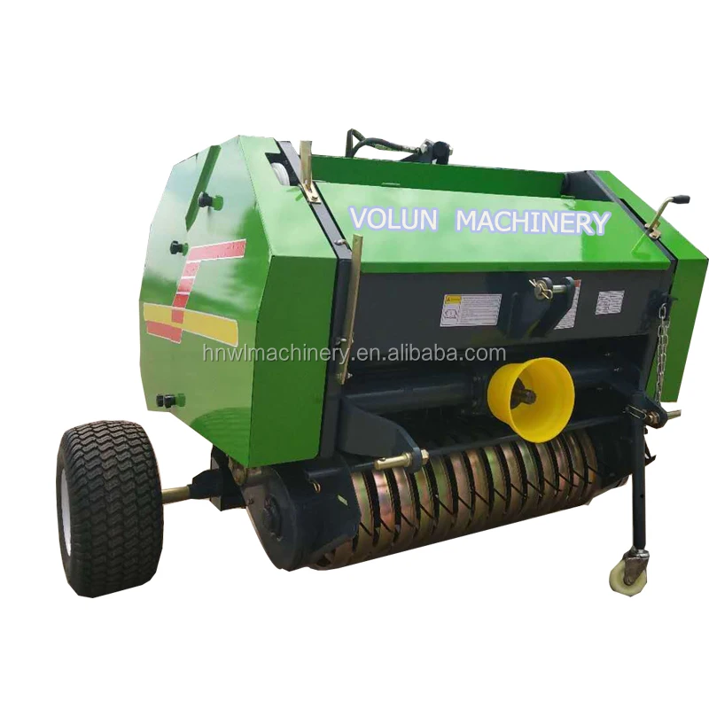 Hay Baler Machine Making Round Bales Buy Automatic Mini Forage Alfalfa Hay Round Bundler Baler Hay Balers Forage Baler Farming Use Wheat Straw Round Baler Silage Baler And Wrapper Machine China Factory Supply