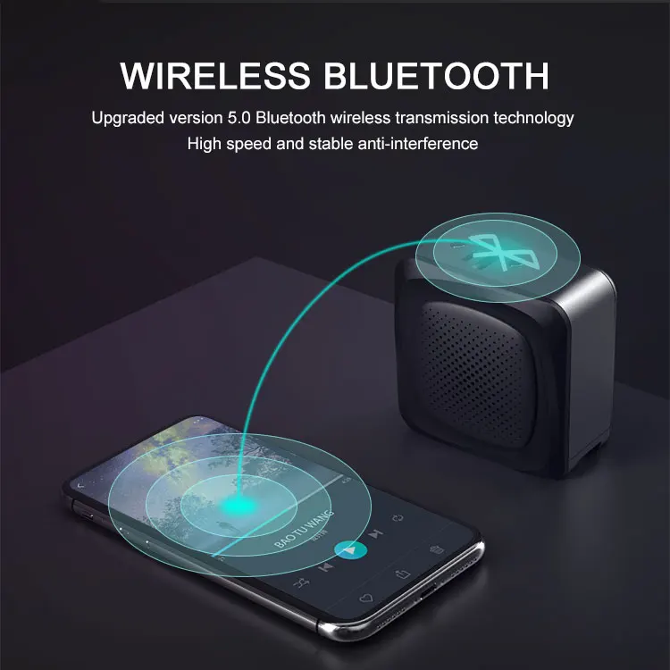 2020 Wireless Bluetooth Speaker With 5000mAh Power Bank Outdoor Bluetooth Speaker - ANKUX.COM