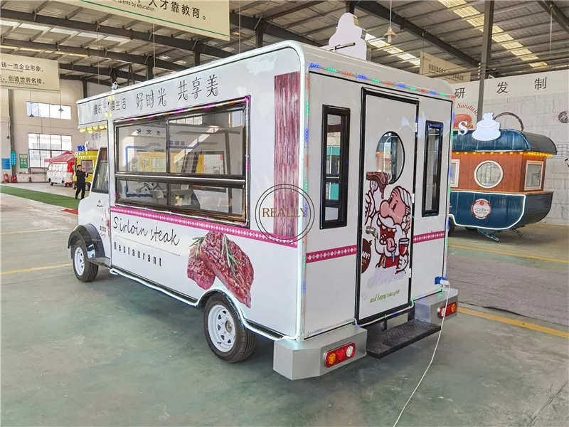 项目 街头食品售卖推车 模型 rl-sg530 尺寸 5300mm * 2240mm * 2480