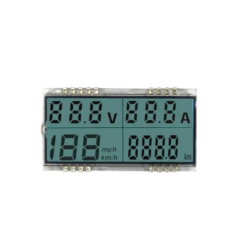 energy meter segment lcd