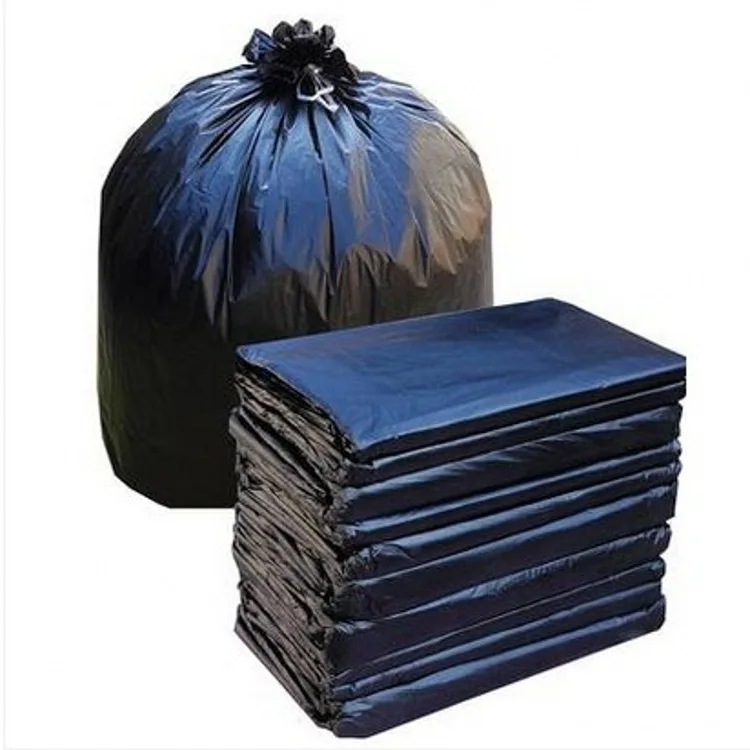 大型可生物降解大hdpe ldpe塑料垃圾袋/黑色塑料垃圾袋垃圾