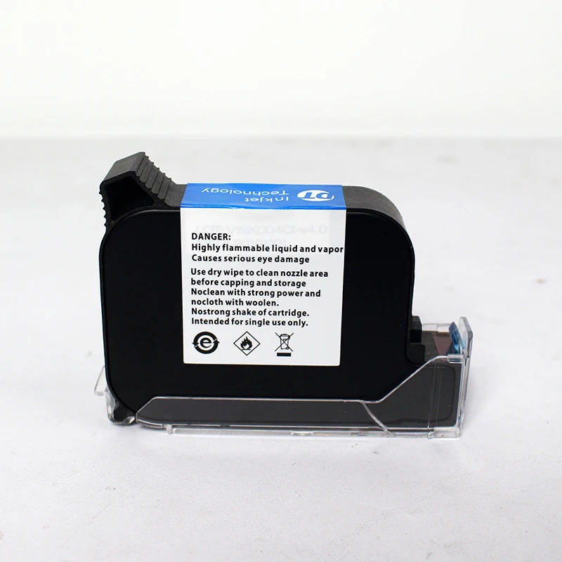 High Quality Quick Dry Ink Black Cartridge For Hand Printer Online Tij