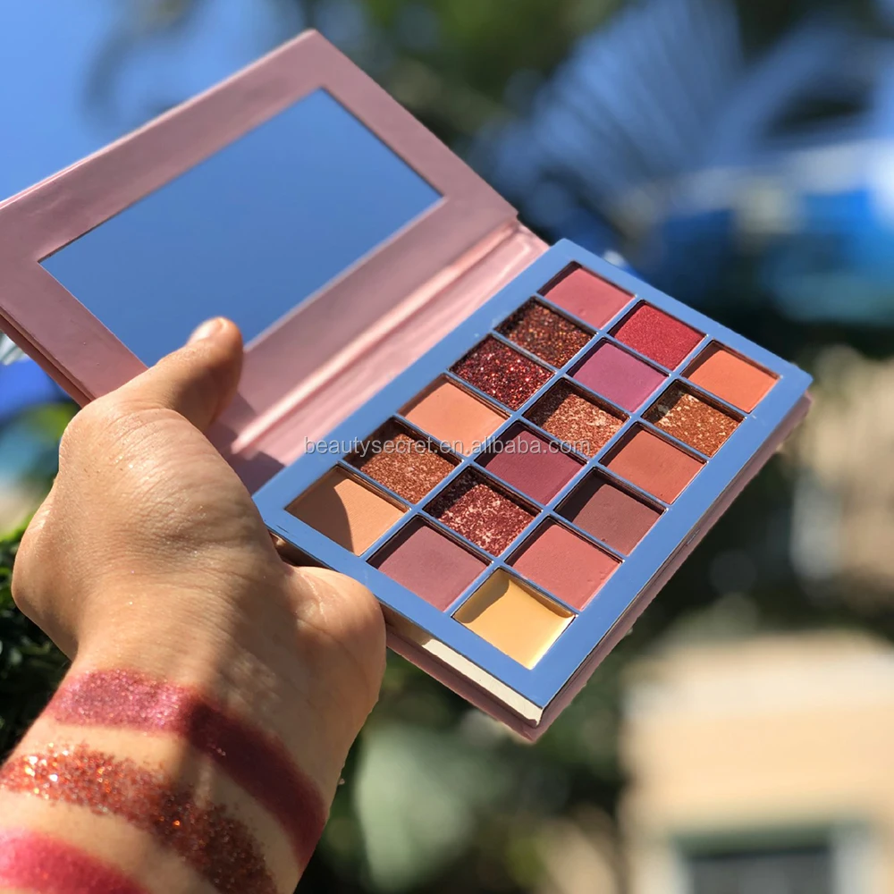 Newest 18 Color Eyeshadow Palette Warm Color Shimmer Matte Eyeshadow