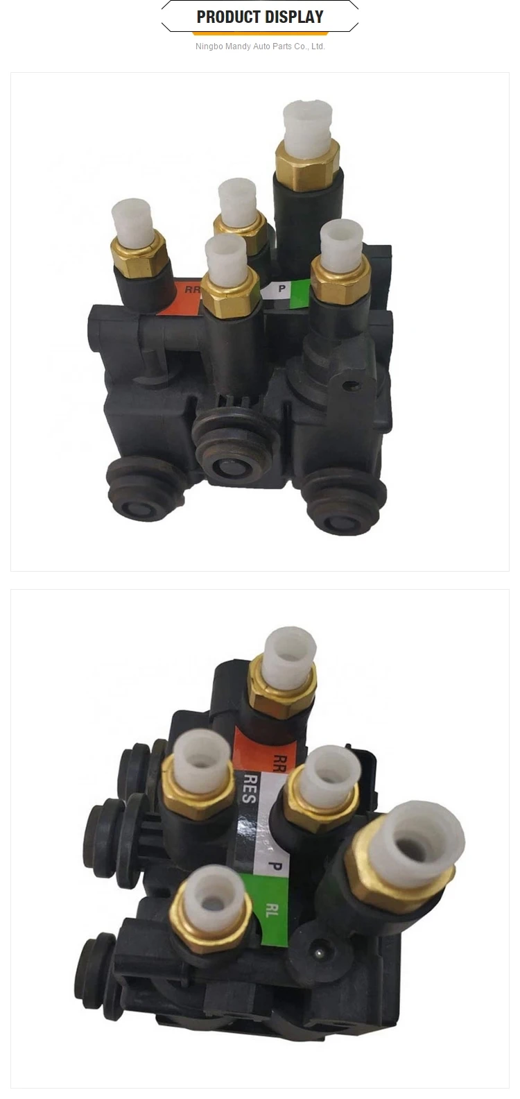 Air Suspension Leveling Compressor Valve Block Oem Lr070246/lr07 0246