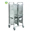 Heavy Duty Stainless Steel gn pan catering trolley