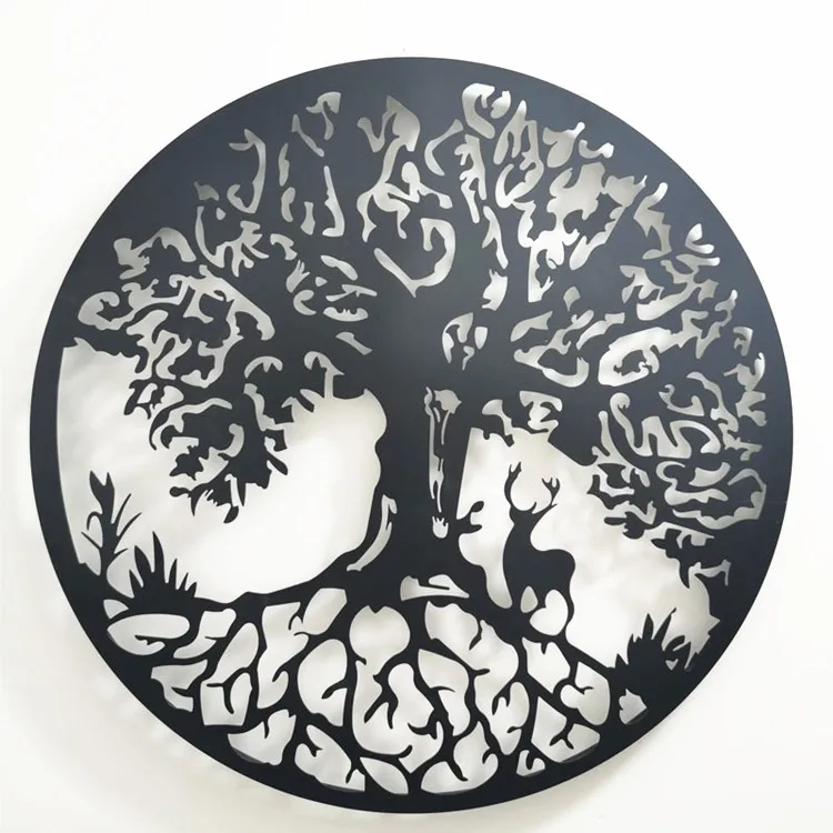 metal tree of life wall art decor
