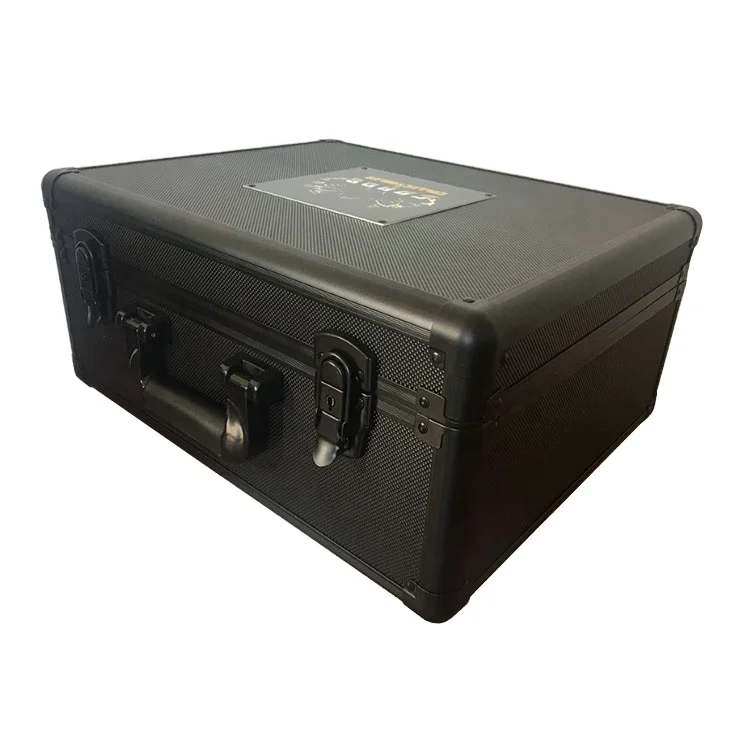 Aluminum Briefcase With Smooth Panel And Eva Foam Insert Buy Black