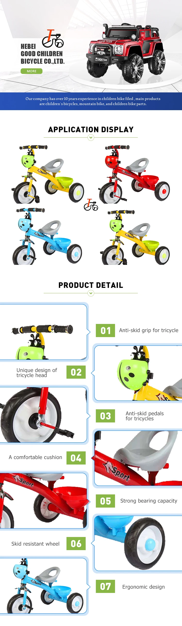 Chine Usine Fournisseurs En Gros Trois Roues Enfants Pedale Velo Enfant Pousse Pousse Tricycle Bebe Buy Tricycle Enfants Fournisseurs De Porcelaine Tricycle Pousse Pousse Bebe Product On Alibaba Com