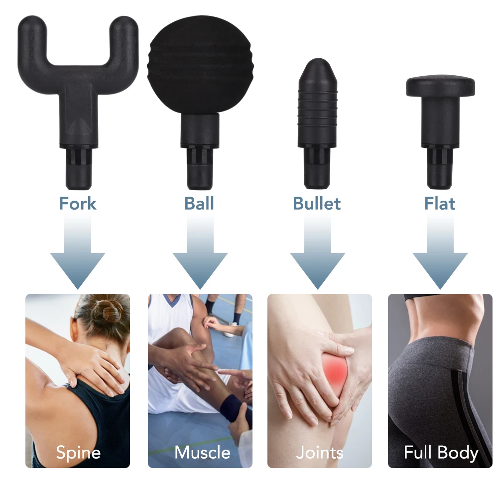 Dropshipping High Power Newest Cheap Mini handheld Booster Quiet Muscle Deep Relaxation Massage Percussion Gun